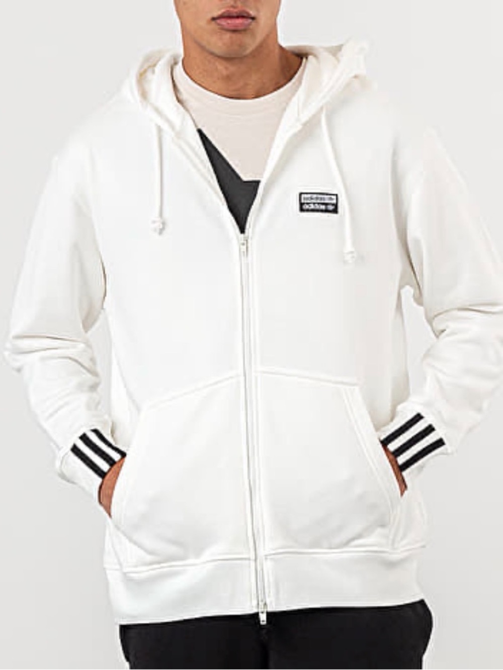 ADIDAS Originals RYV (Reveal Your Voice) Full-Zip Hoodie - Men’s XL - Like New